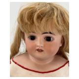 Antique Kestner Bisque Head Doll with Original Clothing