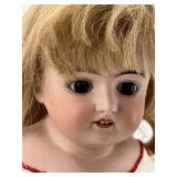 Antique Kestner Bisque Head Doll with Original Clothing