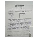 Antique Simon & Halbig Doll with Plaid Dress and Matching Hat