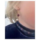 Antique Simon & Halbig Doll with Plaid Dress and Matching Hat