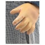 Simon & Halbig Bisque Doll Circa 1900 - 15-Inch with Lace Dress