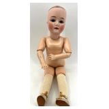 Antique German Bisque Baby Doll with Jointed Composition Body