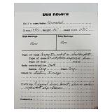 Vintage 1930s & 1940s Compo Toddler Doll in Blue Polka Dot Dress