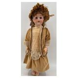 Antique German Heubach Doll in Victorian Attire