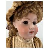 Antique German Heubach Doll in Victorian Attire
