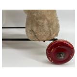 Vintage Steiff Plush Elephant on Wheels