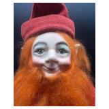 Faith Wick Original Handmade Elf Doll with Red Attire