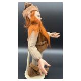 Faith Wick Vintage Gnome Doll with Red Beard