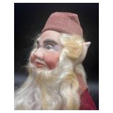 Handcrafted Elf Figure by Faith Wick with Detailed Facial Features