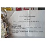 Collection of Vintage Paper Dolls and Decorations