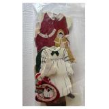 Collection of Vintage Paper Dolls and Decorations