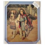 Collection of 6 Antique Advertising Metal Poster Reproductions