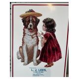 Collection of 6 Antique Advertising Metal Poster Reproductions