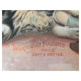 Collection of 6 Antique Advertising Metal Poster Reproductions