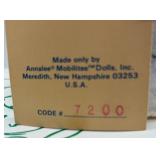 Annalee Doll Society Membership Kit with 2 Vintage Dolls - Baseball Player and Drum Player