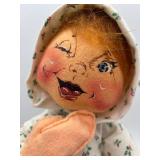 Annalee Doll Society 1989 Christmas Pajama Elf Doll With 3 Annalee Doll Society 3 Ring Binder