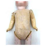 Antique Bisque Head Doll with Composition Body