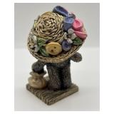 Rafterville Collectible Bear Figurine Set with Box - Qty 4