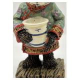 Rafterville Collectible Bear Figurine Set with Box - Qty 4