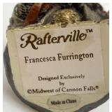 Rafterville Collectible Bear Figurine Set with Box - Qty 4