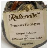 Rafterville Collectible Bear Figurine Set with Box - Qty 4