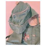 Collection of Vintage Baby Clothing with Hats