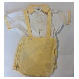 Collection of Vintage Baby Clothing with Hats