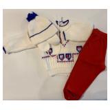 Set of 4 Toddler Outfit Pieces Including Sweater and Sailor Vest