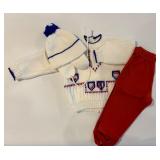 Set of 4 Toddler Outfit Pieces Including Sweater and Sailor Vest