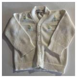 Set of 5 Vintage Acrylic Baby Cardigans