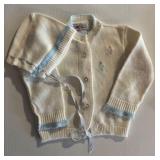 Set of 5 Vintage Acrylic Baby Cardigans