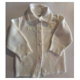 Set of 5 Vintage Acrylic Baby Cardigans