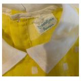 Collection of 3 Vintage Toddler Dresses in Yellow and Pink