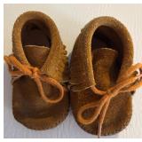 Collection of Vintage Â Baby Shoes and Wee Walker Soft Soles