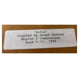 Set of 3 Vintage Dolls Including UFDC Bobi Langkau Wax Doll