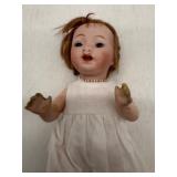 Antique Morimura Brothers Bisque Head Baby Doll