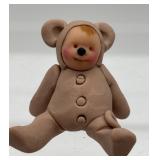 Handcrafted Decorative Egg with Cherubic Figures and Accessories