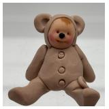 Handcrafted Decorative Egg with Cherubic Figures and Accessories