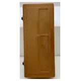 Handcrafted Santa Claus Doll with Detailed Patterns by Cathy Hansen