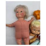 Collection of Vintage Dolls and Doll Parts
