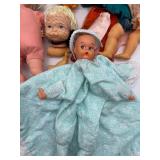 Collection of Vintage Dolls and Doll Parts