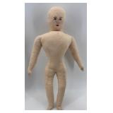 Set of 4 Handmade Cloth Dolls with Vintage Dress Forms