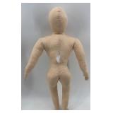 Set of 4 Handmade Cloth Dolls with Vintage Dress Forms