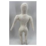 Set of 4 Handmade Cloth Dolls with Vintage Dress Forms