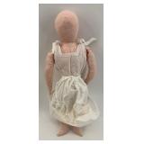 Set of 4 Handmade Cloth Dolls with Vintage Dress Forms