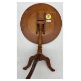 Vintage Porcelain Doll with Tea Set, Mirror, and Table