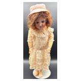 Antique German Handwerck Bisque Doll with Vintage Dress