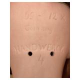 Antique German Handwerck Bisque Doll with Vintage Dress