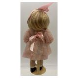Armand Marseille Bisque Head Doll in Pink Dress