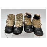Antique Pair of Button-Closure Baby Shoes